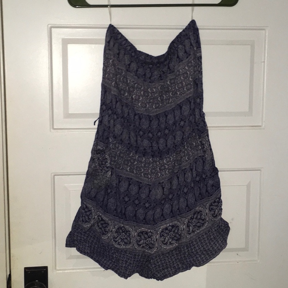Blue romper